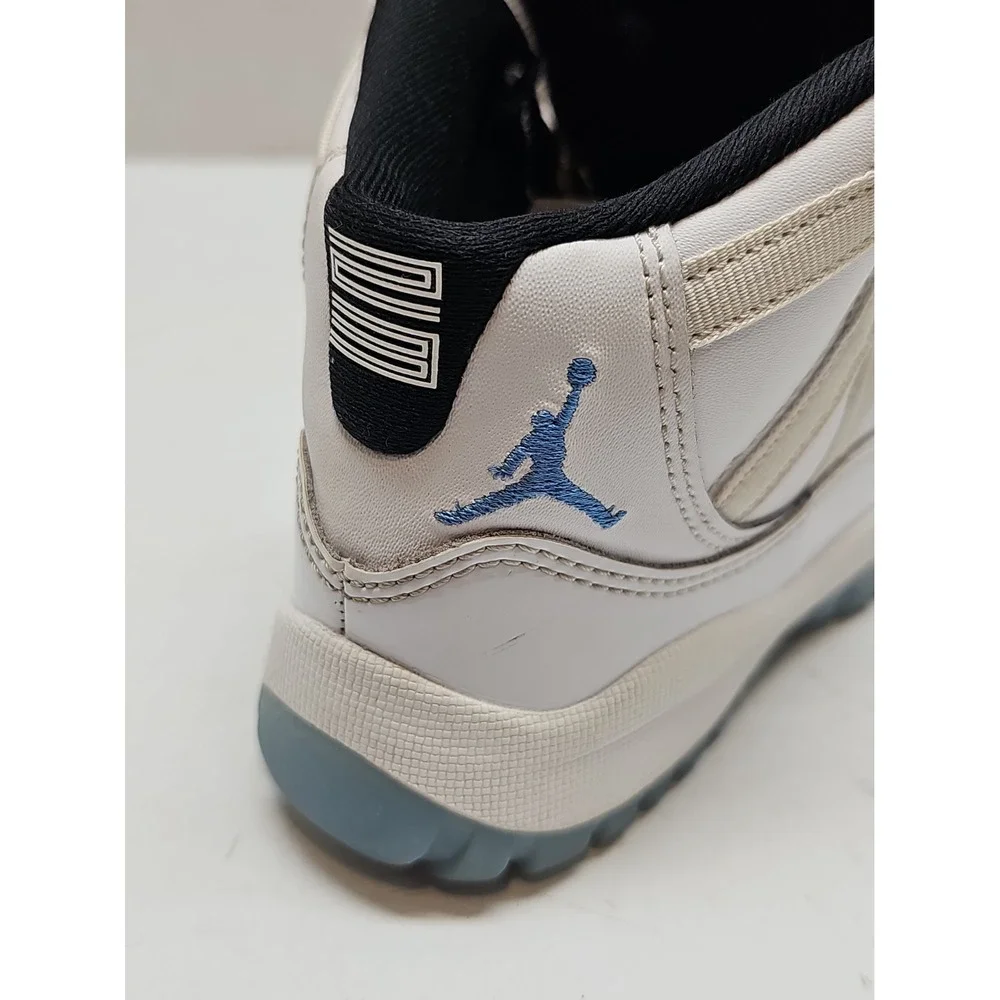 Jordan 11 Retro Legend Blue, White, Black, Toddler Size 12C Sneaker